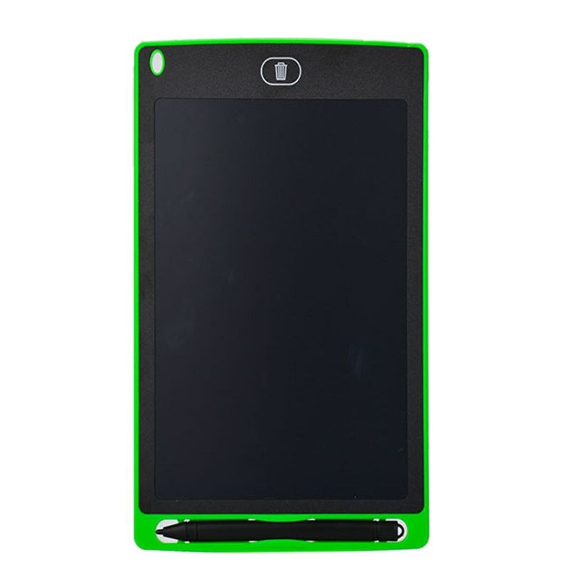 8.5''LCD Writing Tablet Pad eWriter Board Stylus Digital Children's Doodle Drawing Board Early Teaching Handwriting Board: Green