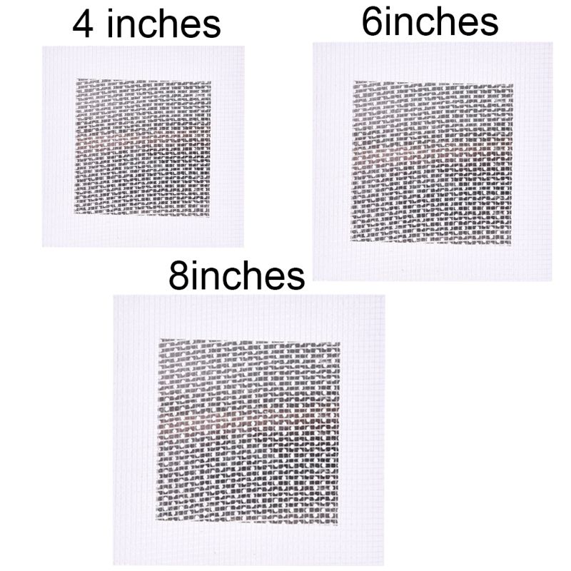 Mesh vegg reparasjon patch lim lim nett gipshull tak gips skade aluminium plate 4/6/8 tommer