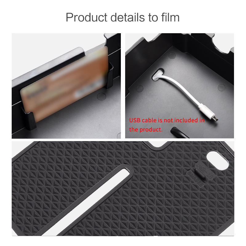 Bil sentral armlene boks lagring til jeep krangel jl sport interiør tilbehør boks mynt lagring svart