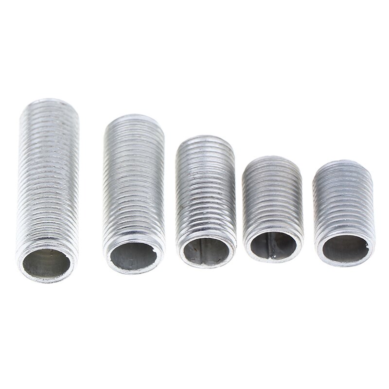 M10 5pcs Hollow Threaded Tube Hollow Screw Lamp Cap Fixing Screw M10 Hollow Screw Outer Diameter: 10mm Thread Distance: 1mm