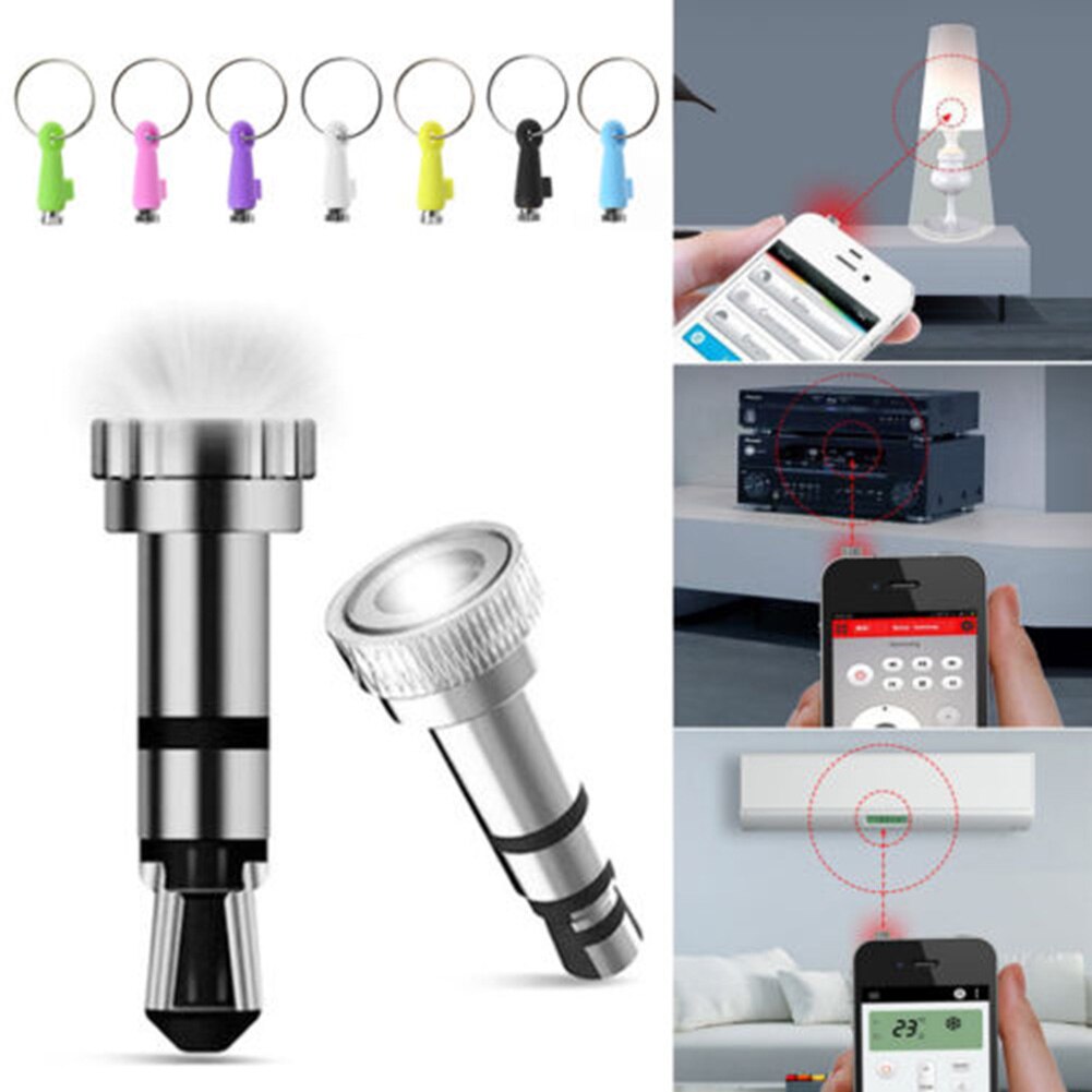 Random Color 3.5mm Plug IR Infrared Wireless Smart Remote Control for Smart Devices