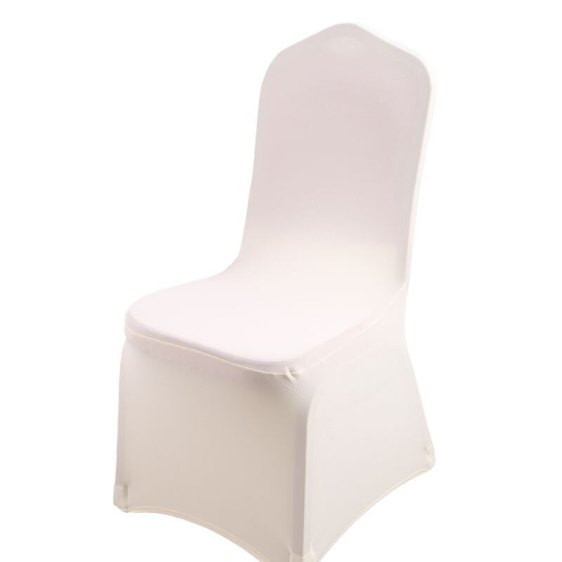 Housse de chaise élastique de couleur unie, pour Banquet, mariage, hôtel, maison, décor de maison