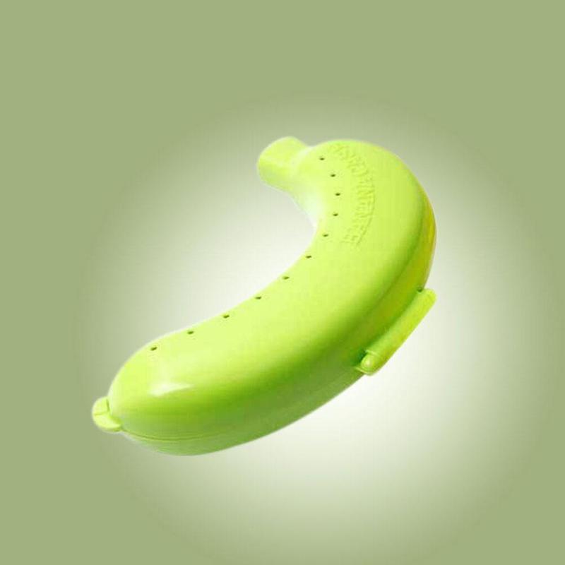 Sell One By One Portable Banana Storage Box Anti-extrusion Fruit Storage Box Banana Box Multifunctional Storage Box Fresh-keepin