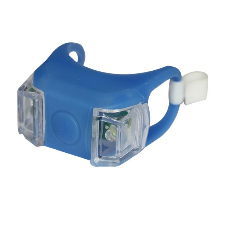 Fahrrad Licht Silikon Hinten Licht Nacht LED Vorderseite Schwanz Licht draussen Radfahren Mit Vor Fahrrad Lichter wasserdicht Schwanz Licht: E