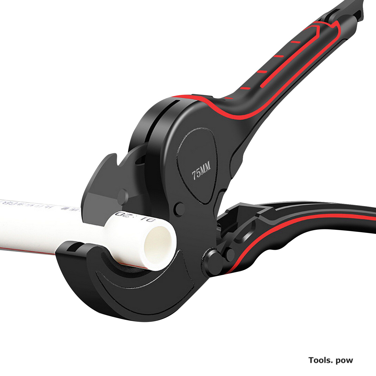 0-75MM PVC Cutter Aluminum Alloy Tube Cutting PPR Pipe Tube Cutter Scissors SK5 Steel Blade Up For Cutting PVC Pipe Cutting Tool