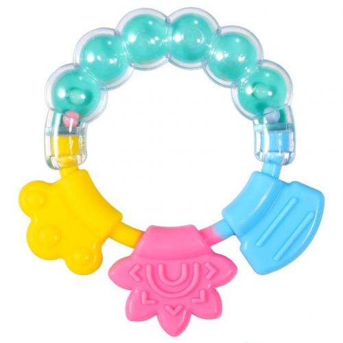 Neugeborenen Baby Rassel Beißring Schüttler Hand Grip Glocken Entwicklung Zahnen Spielzeug Neue