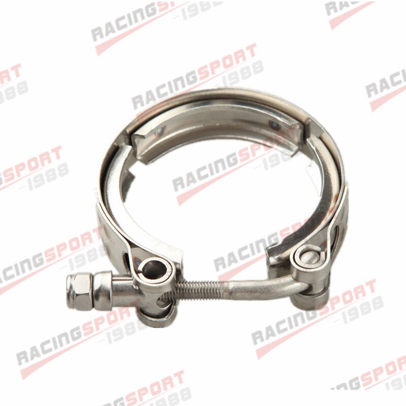 1.75" V-Band Vband Clamp Stainless Steel Flange Flanges Kit Turbo