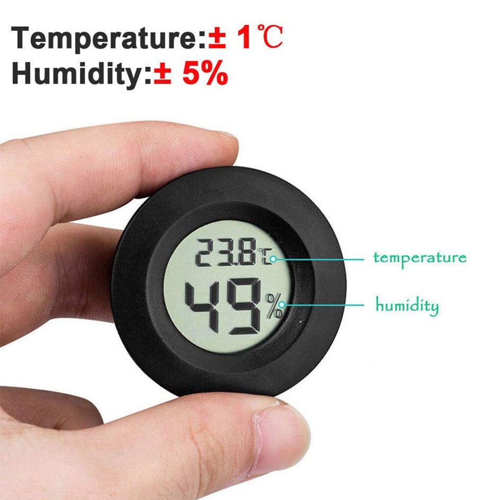 Digitale Hygrometer Thermometer Lcd Mini Temperatuur-vochtigheidsmeter Reptiel Gauge