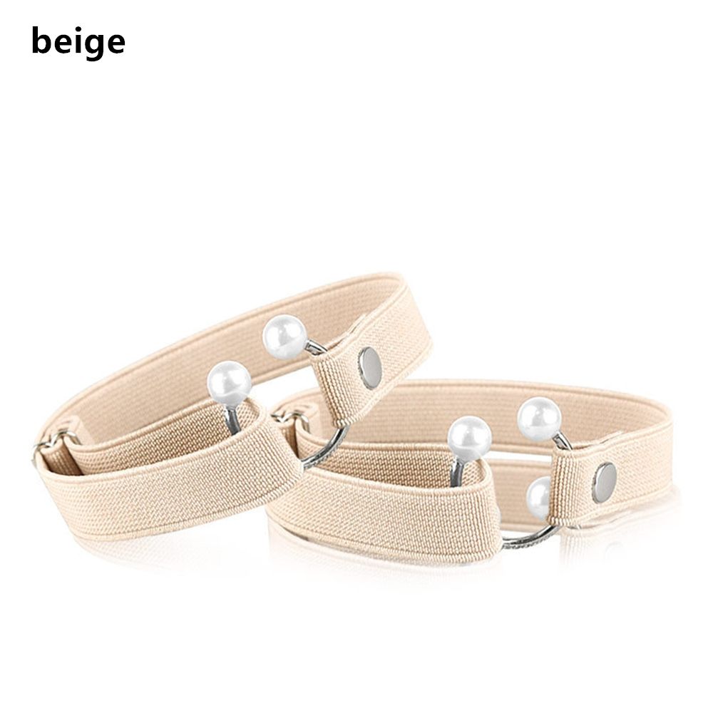 1 Paar Vrouwen Hoge Hakken Holding Anti-Slip Schoenveter Verstelbare Elastische Schoen Riem Riem Enkel Holding Schoenen Band Voor hoge Hakken: beige