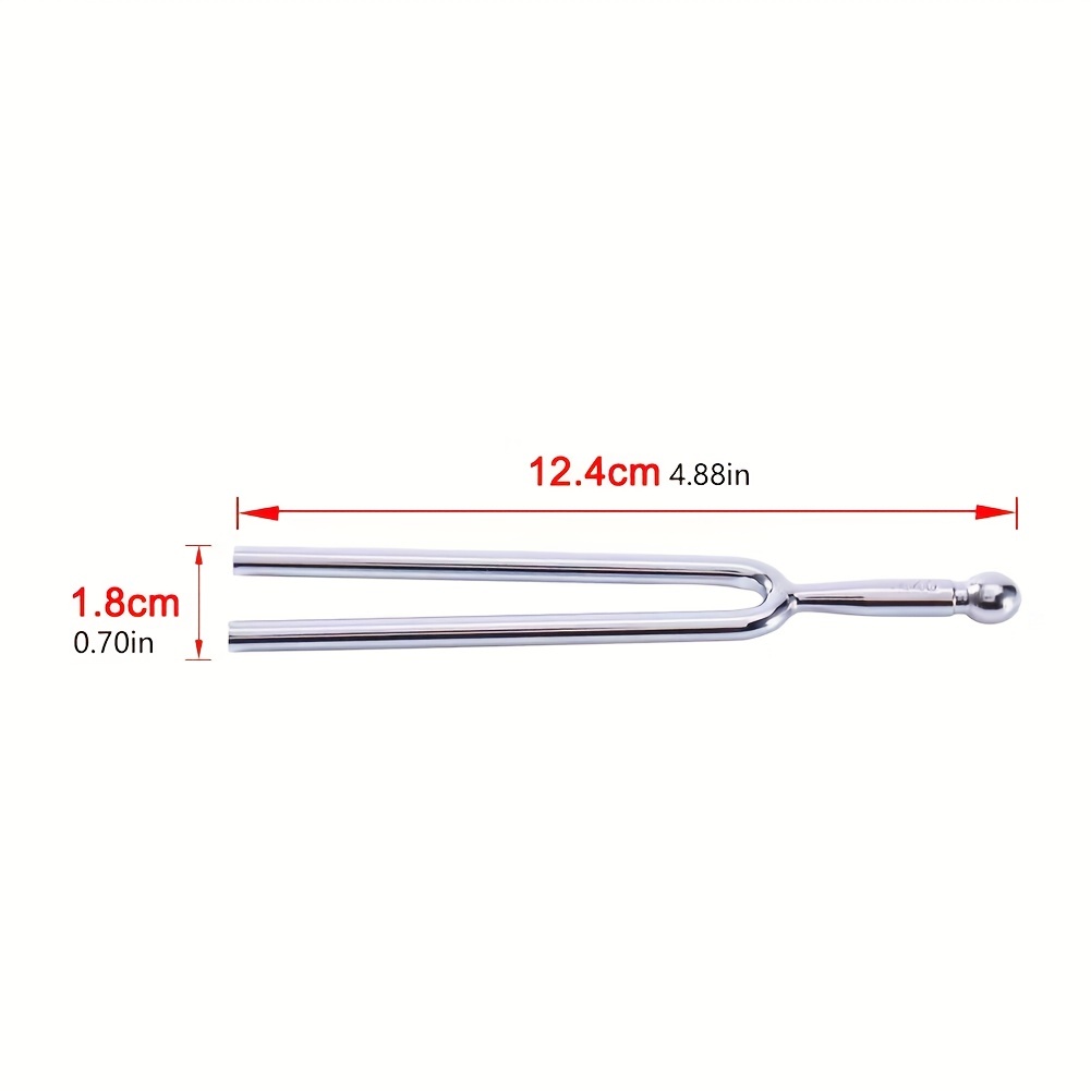 Diapasón de 440 Hz para violín, Viola, violonchelo, sintonizador de tono A, accesorios para Instrumentos Musicales de acero inoxidable, , 1 ud.