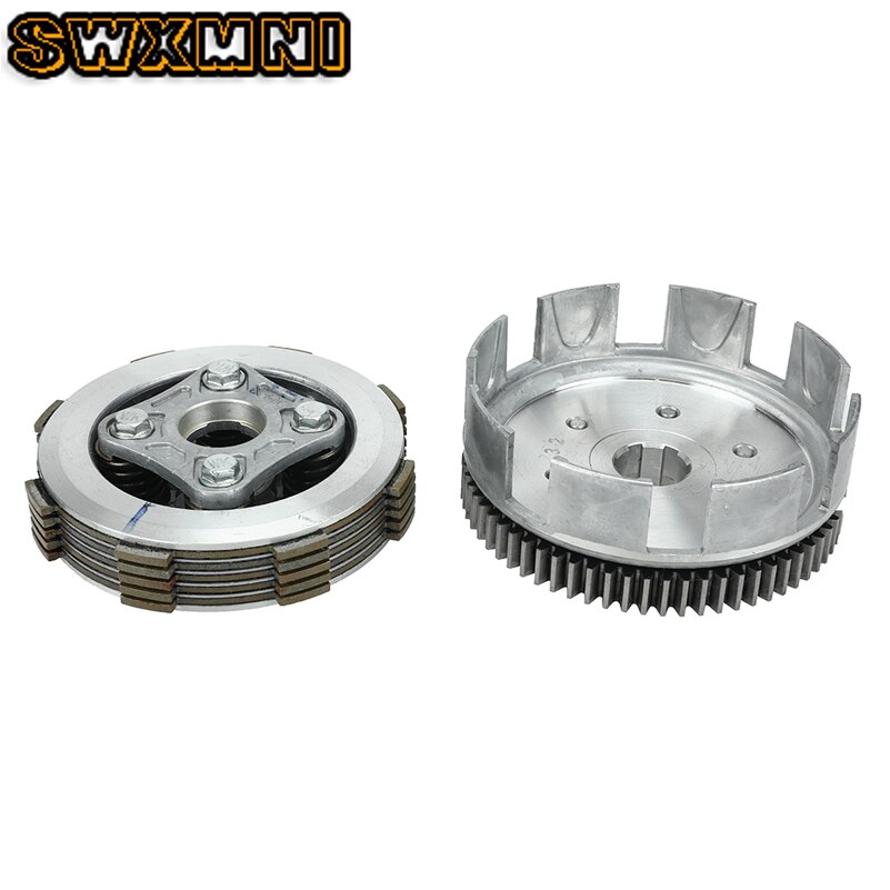 Lifan 150cc 5 Disc 67 Tanden Complete Handleiding Clutch Assembly Kit Voor LF140 150 Horizontale Motoren Dirt Pit Bike Aap fietsonderdelen