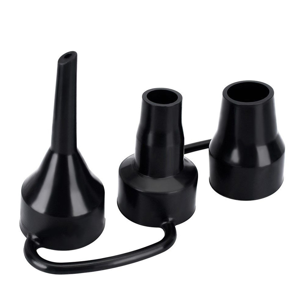 Plastic Nozzle Pump Nozzle Head Air Inflator Adaptor Replacement Nozzles 3 Sizes Vervang mondstuk: Default Title