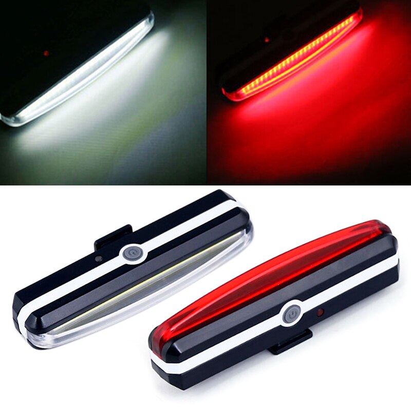 Ultra Fietslicht Led Achterlicht 6 Modes Usb Oplaadbare Waterdichte Mtb Fietsen Tail Lamp Mount Set Fiets Accessoires