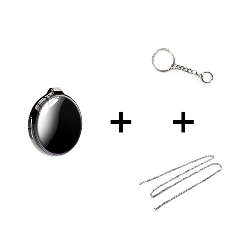 Mini Voice-Activated Recorder Digitale Opname Luisteren Apparaat afluisterapparatuur verborgen spion Geluid Professionele Dictafoon Audio Micro Kleine Ketting Speler: WHITE