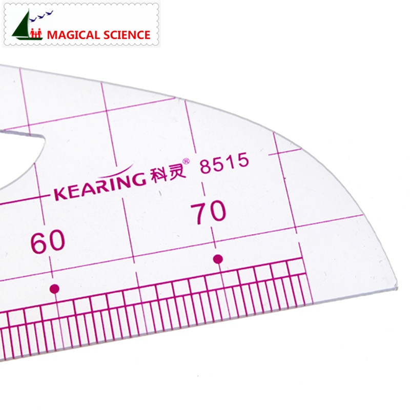 plastic drawing template ruler,sandwich line ruler,plastic straight scale ruler#8515 Thumbnail proportion triangle ruler