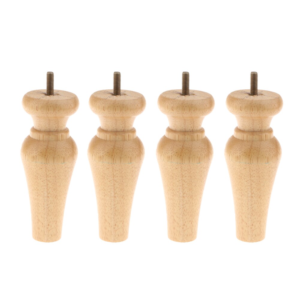 4 Stukken Massief Houten Sofa Benen Raisers Extension
