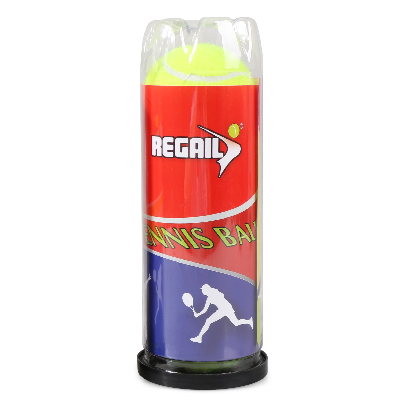 Regail 3 stk/pakning tennisballer innendørs utendørs tennis treningsballer elastisk gummi tennisball