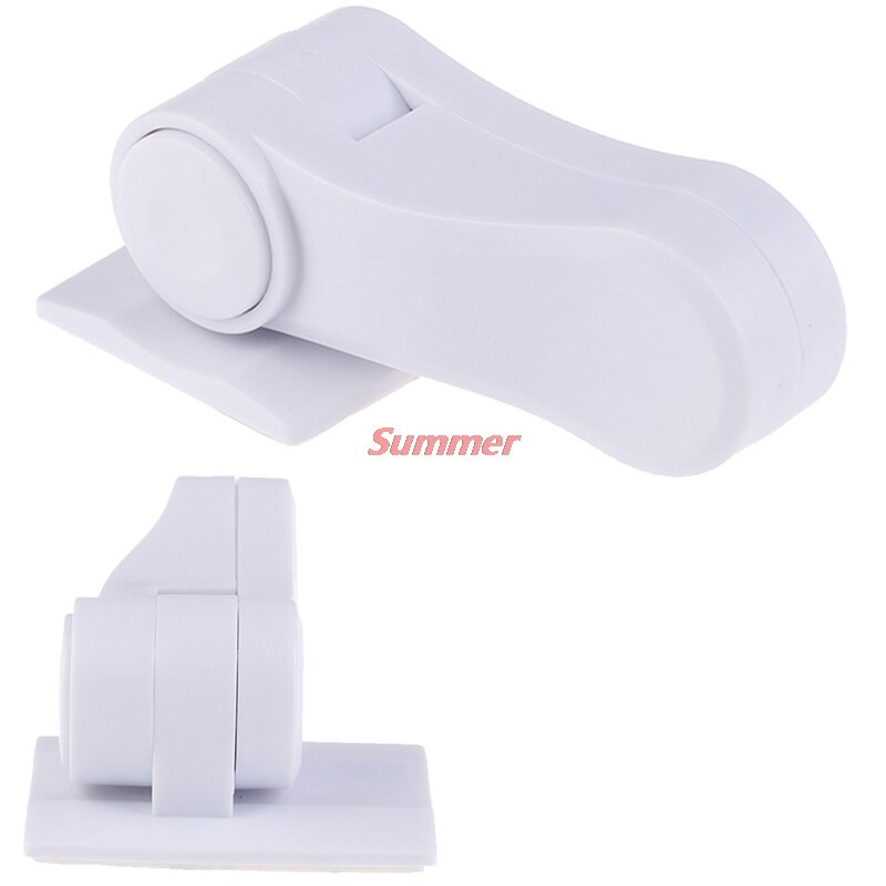 1Pcs Plastic Child Safe Security Window Door Sash Lock Safety Lever Handle Sweep Latch