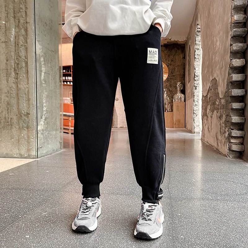 Autunno inverno pantaloni sportivi per bambini di grandi dimensioni per ragazzi pantaloni larghi bambini pantaloni attivi abbigliamento per adolescenti pantaloni sportivi 5-14 anni