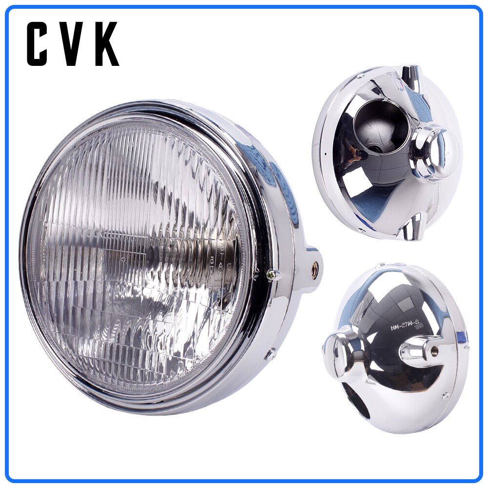 Faro delantero para motocicleta CVK para HONDA Hornet CB400 CB500 CB600 CB1300 VTR250 CB250 VTEC400 CB VTEC 400 lámpara