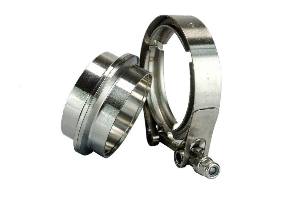 Pqy-3 "Sus 304 Staal Roestvrij Uitlaat V Band Klem Flens Kit V-Band Vband Mannelijke Vrouwelijke PQY5243
