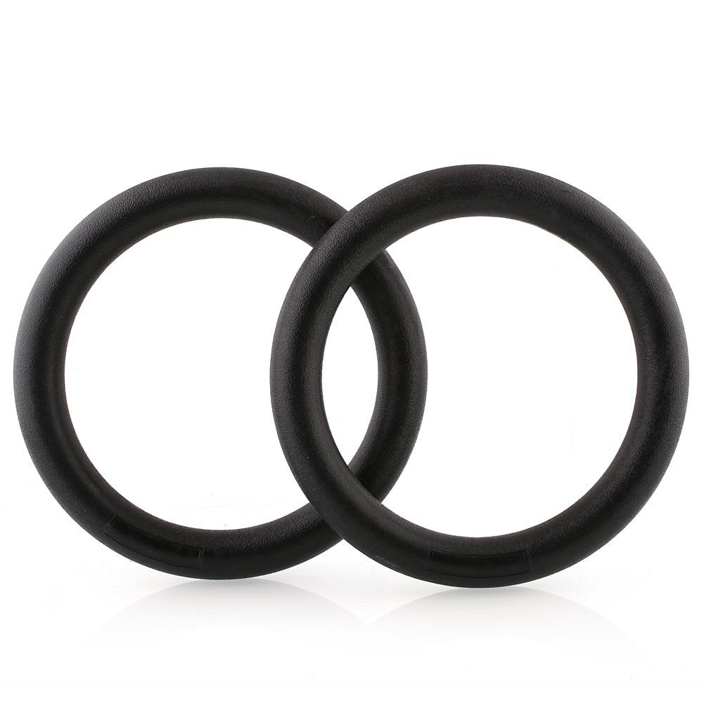 2 uds anillos de gimnasia anillos de dominadas anillos de gimnasio de Fitness de alta resistencia anillo de entrenamiento de dominadas con correa ajustable para entrenamiento de cuerpo completo