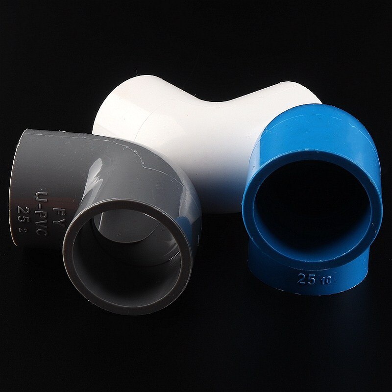 25mm PVC Pipe Equal Elbow Connector Garden Irrigation Fish Tank 90 Degree Elbow Joint Pipework Adapter Aquarium Accessories