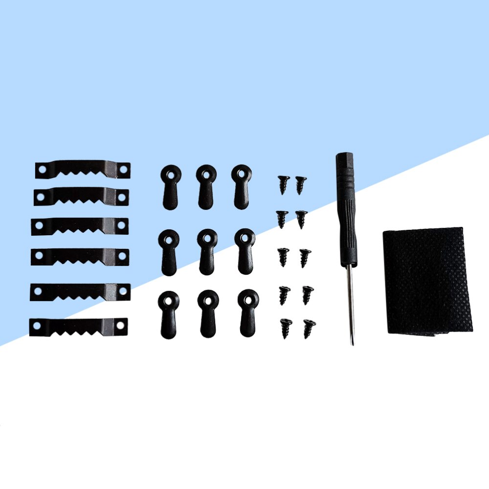 Boxed Picture Frame Serrated Hook Straight Hook with Screw Photos Hanger Set (100 Pcs 1.5 Inch Picture Frame Hangers + 25 Pcs Bl