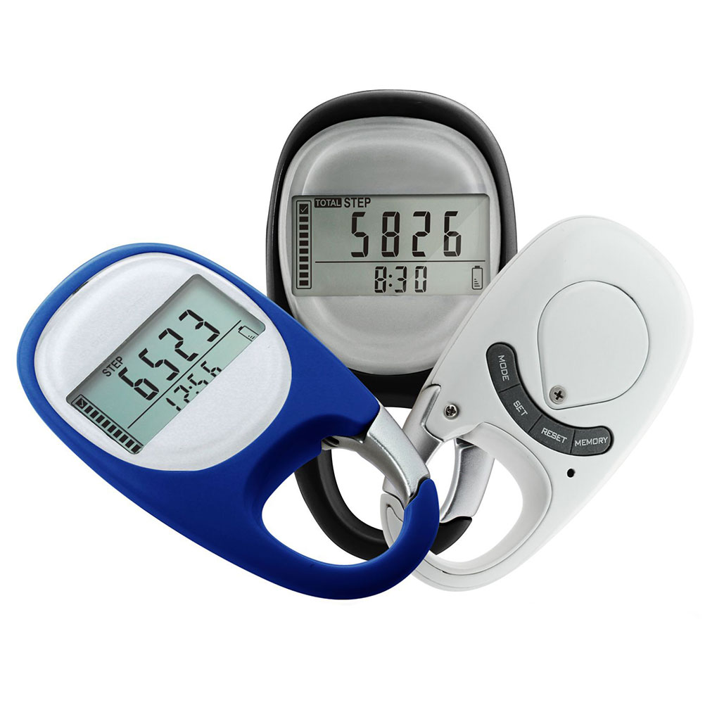 Podómetro portátil con Clip, rastreador electrónico de Fitness, accesorios deportivos, contador de pasos para escalada de montaña, podómetros para caminar