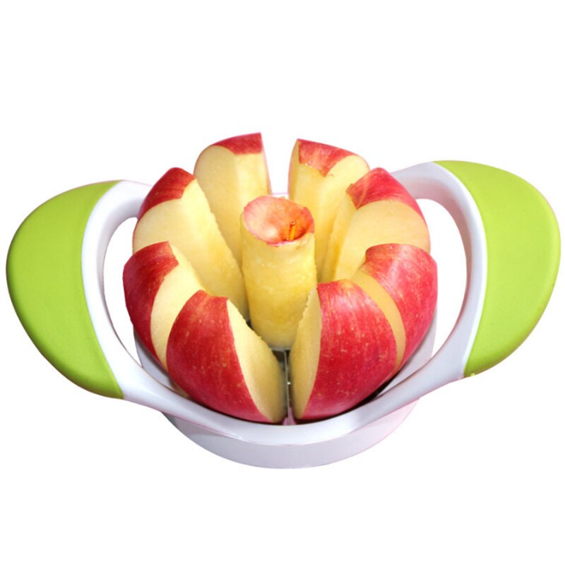 Apple Slicer Upgraded Version 8-Blade Large Apple Corer, Stainless Steel Ultra-Sharp Apple Cutter for Fruit platter tool