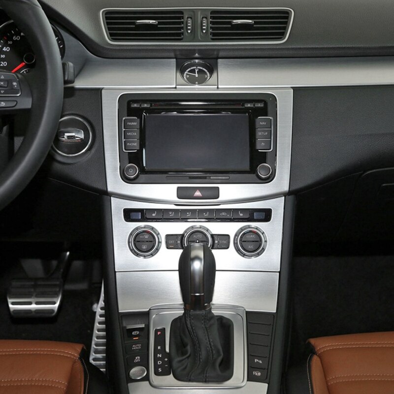 Samochodów przednia deska rozdzielcza konsola środkowa wylot klimatyzacji kratka wentylacyjna dla Passat B6 B7 CC 3AD 819 728 A