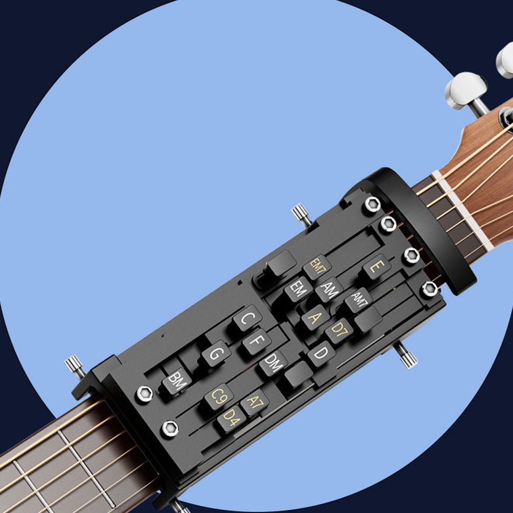 Gitarren-Akkord-Drucker, Gitarren-Akkord-Helfer, Gitarren-Lernwerkzeuge, Gitarren-Hilfe, Akkord-Werkzeug, Gitarrenzubehör für Anfänger