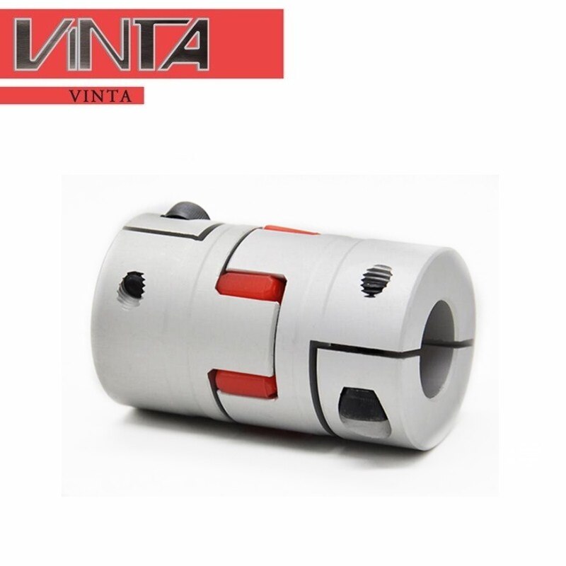 1pcs shaft coupling couple casal motor shaft adapter cardan coupler Flexible Spider plum CNC Motor Jaw 3/4/5/6/6.35/7/8/10mm LM-
