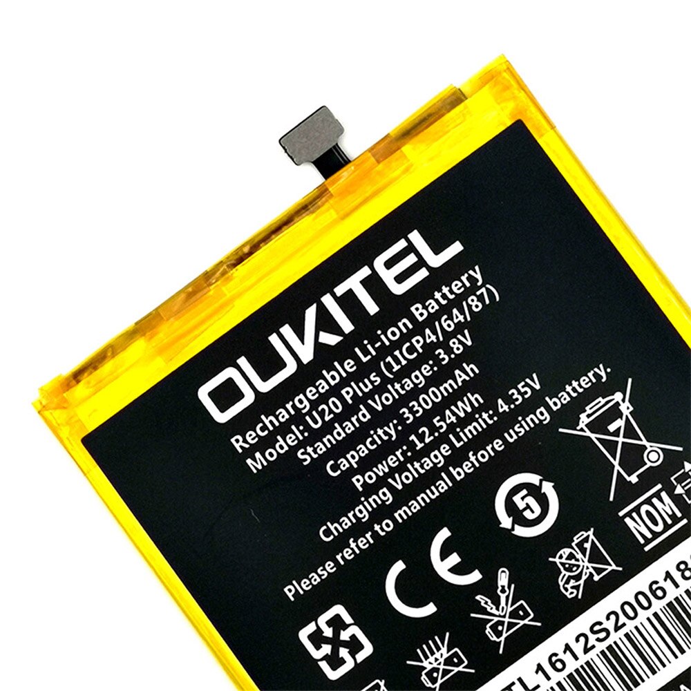 Isunoo Oukitel U20 Plus Batterij 3300Mah Battery Backup Vervanging Voor Oukitel U20 Plus Met Reparatie Tools