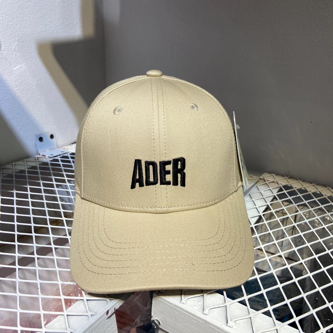 2021SS ADER ERROR Layered Label Hats Summer Men Women 1:1 Adererror Baseball Caps 4 Colors Adjustable ADER Hat: 9