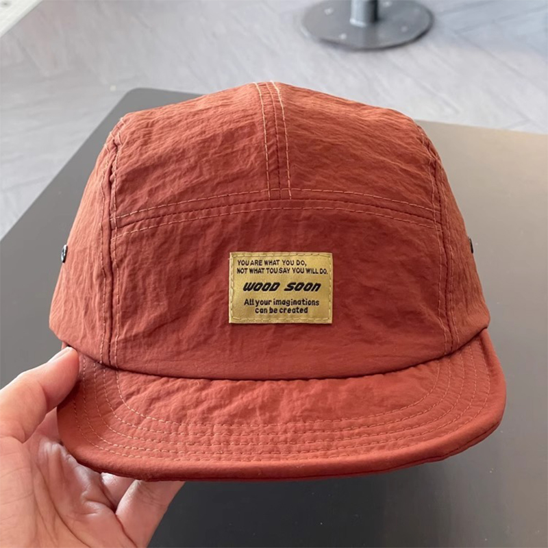 Gorra de pico de pato de ala corta, sombrero Retro versátil para el sol, gorra de béisbol suave de verano