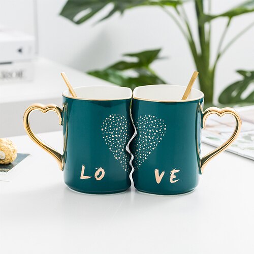 European Luxury Tea Cups and Saucers Set Gold Rim Royal Porcelain Espresso Sups Cup Stand Tazzine Caffe Wedding Cups AC50CU: D