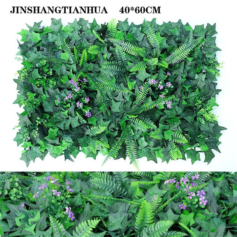 Mur végétal vert pour la maison jardin mur de mariage Landscap vert plastique pelouse porte boutique toile de fond décor mur végétal artificiel