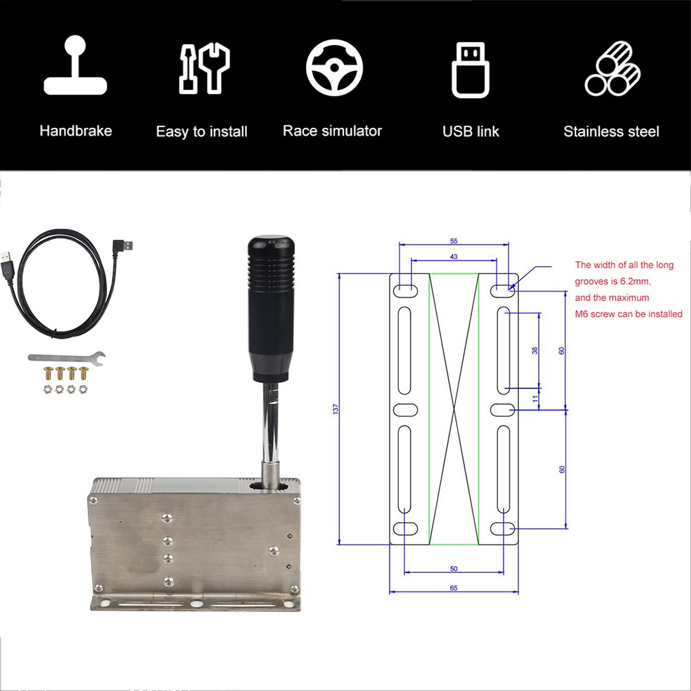 PC USB, juegos de carreras, cambio secuencial, cambio de marchas, SIM para Logitech G920 G923 G25 G27 G29 Thrustmaster T300RS/GT T500 para ETS2