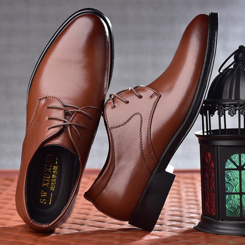 Scarpe da ufficio classiche da uomo scarpe formali scarpe eleganti da uomo Plus Size 38-45 scarpe da uomo in pelle PU Oxford di alta qualità