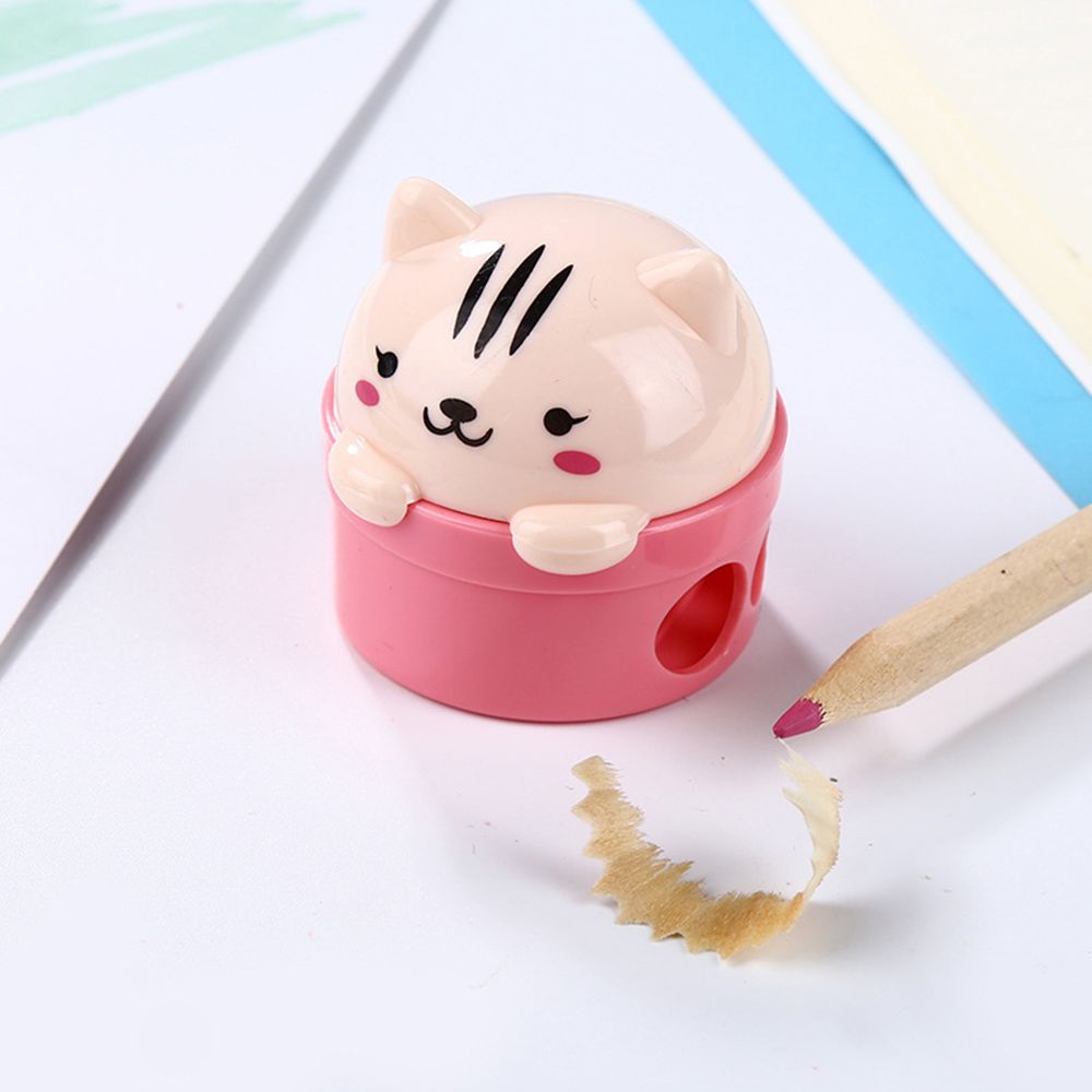 1PC Kawaii Animals Pencil Sharpener Cartoon Student Pencil Sharpener For Kids Stationery School Supplies