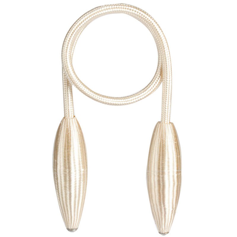 1 stk gardinfeste enkle moderne gardiner tau stropp fri stil gardinklemme soverom stue gardin spenne holder 35: beige