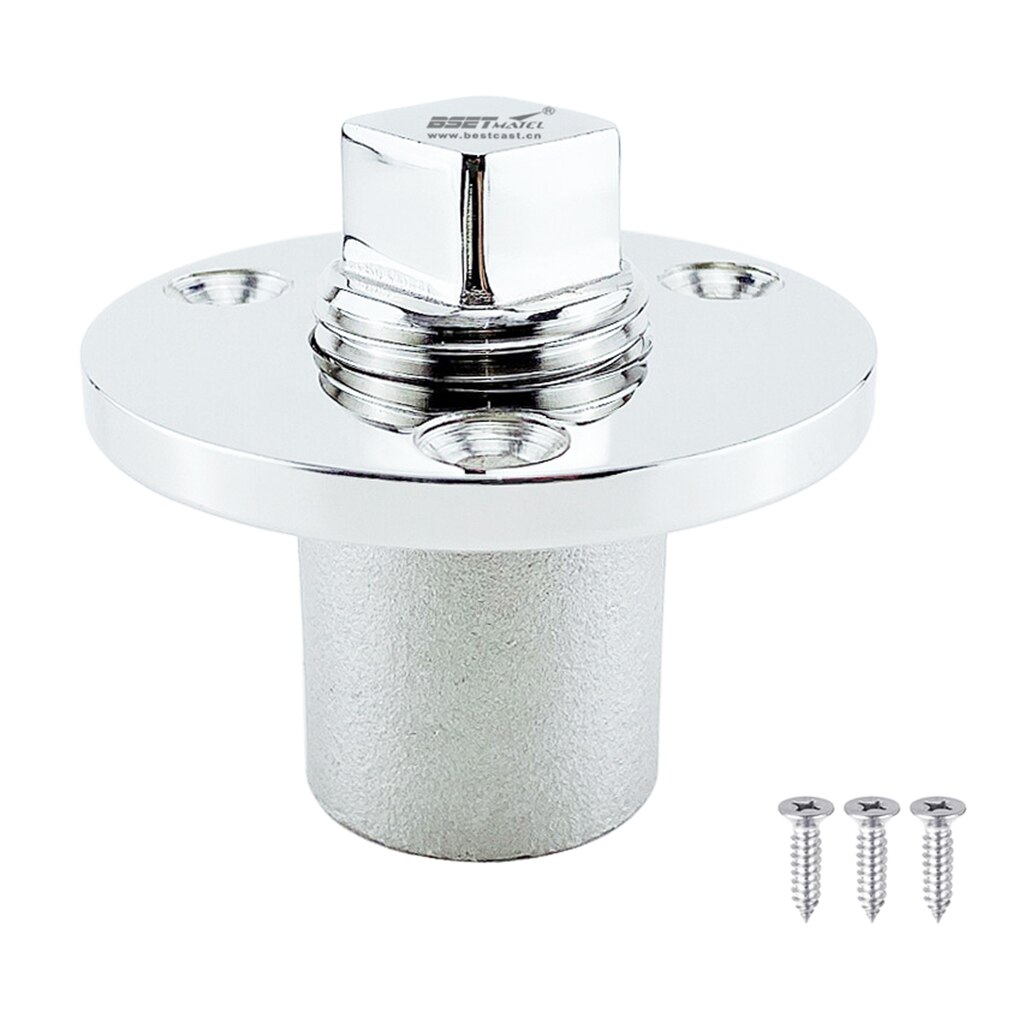 1/2inch Marine Boat Kayak Stainless Steel Drain Plug Boat Part Accessory