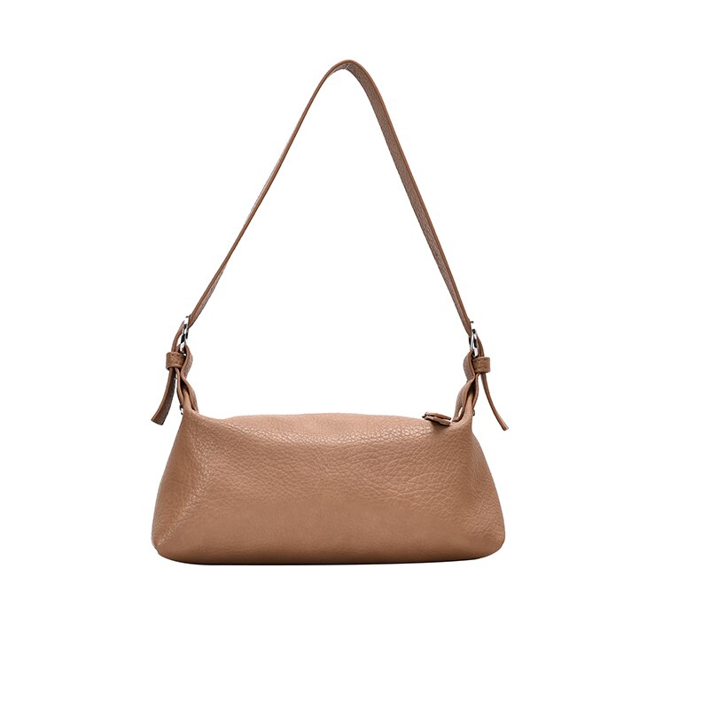 Hobos, bolsos Vintage para mujer, , Bolso pequeño de hombro, estilo Retro sencillo, bolsos de mano para mujer, Mini bolsos de mano para mujer: Khaki shoulder bag