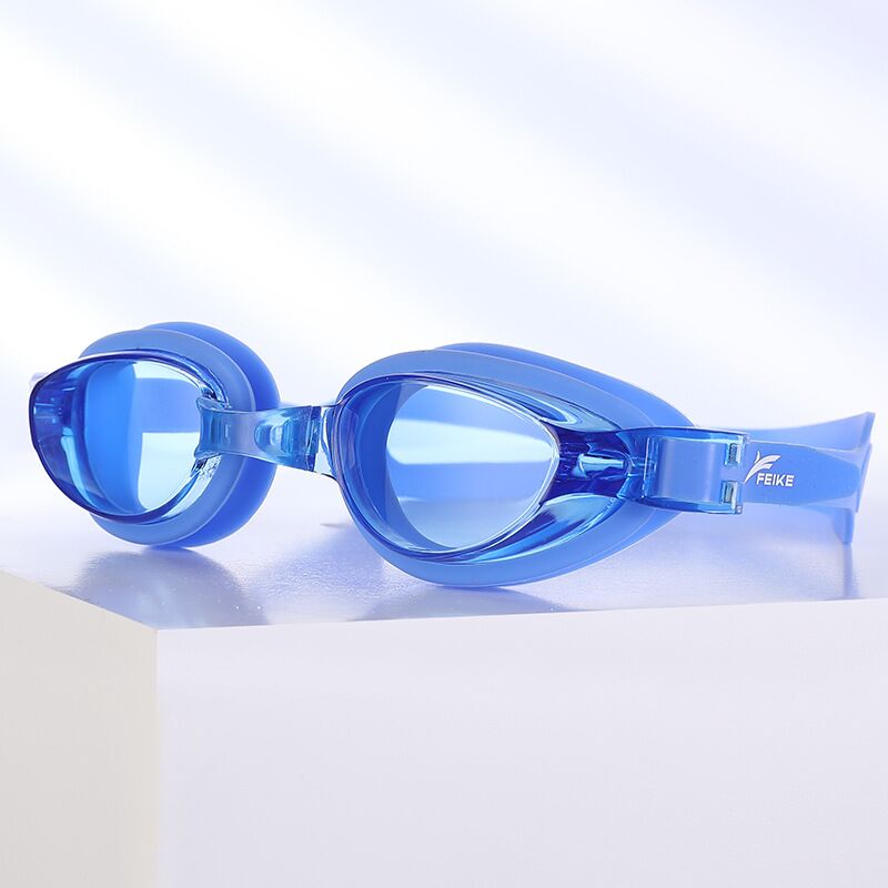 Myopia Swimming Goggles Swim Cap Swimming Glasses Anti-fog Waterproof Swim Goggles Earplug Pool Equipment for Men Women Eyewear: 2