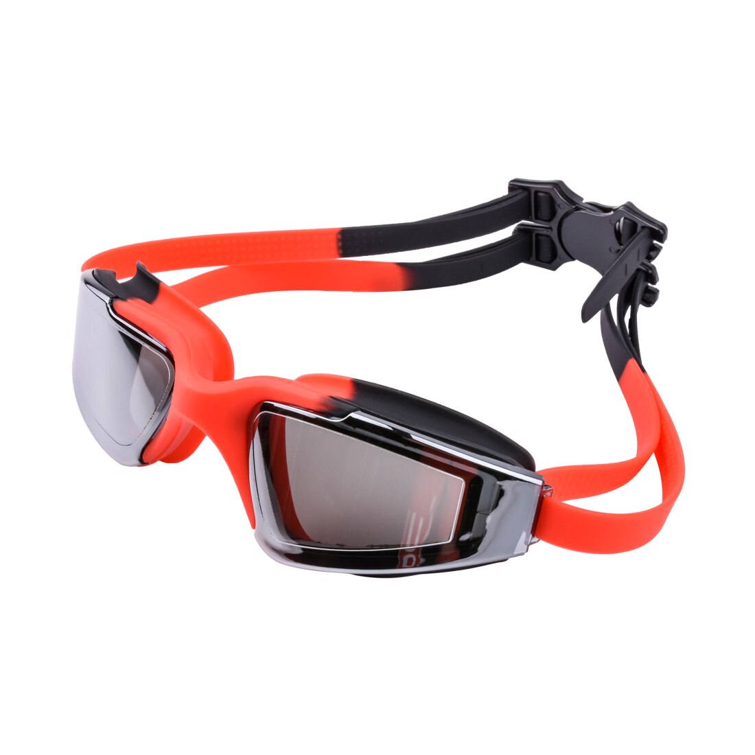 Zwembril Anti-Fog Uv Professionele Siliconen Zwemmen Bril Voor Mannen Vrouwen Volwassenen Duiken Waterdichte Sport Eyewear: Rood