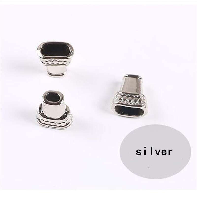 Stopper Cord Ends Lock Metal buckle for Bag Shoes Sportswear Garment Lanyard Accessories 30pcs: silver