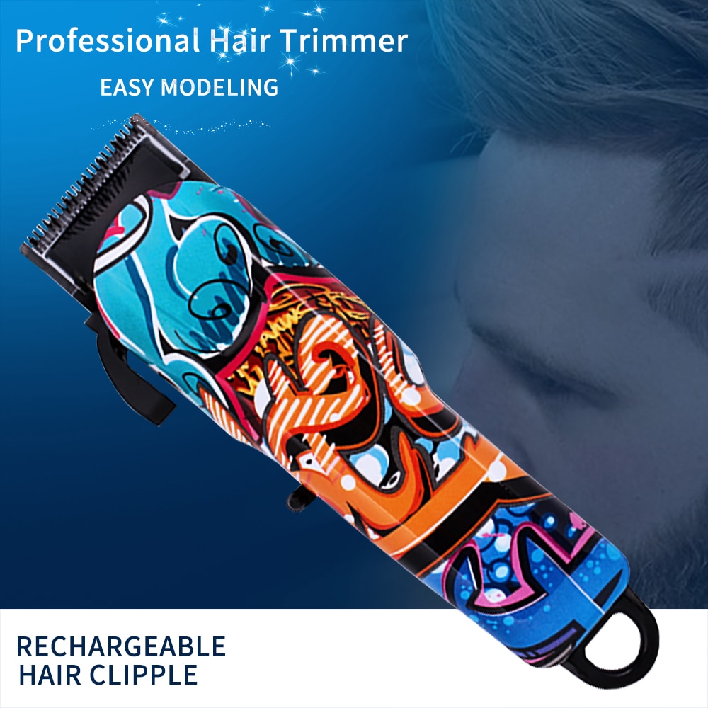 Kapper Elektrische Tondeuse Voor Mannen Professionele Draadloze Salon Hair Trimmer Oplaadbare Kapsel Snijmachine Baard Trimmer