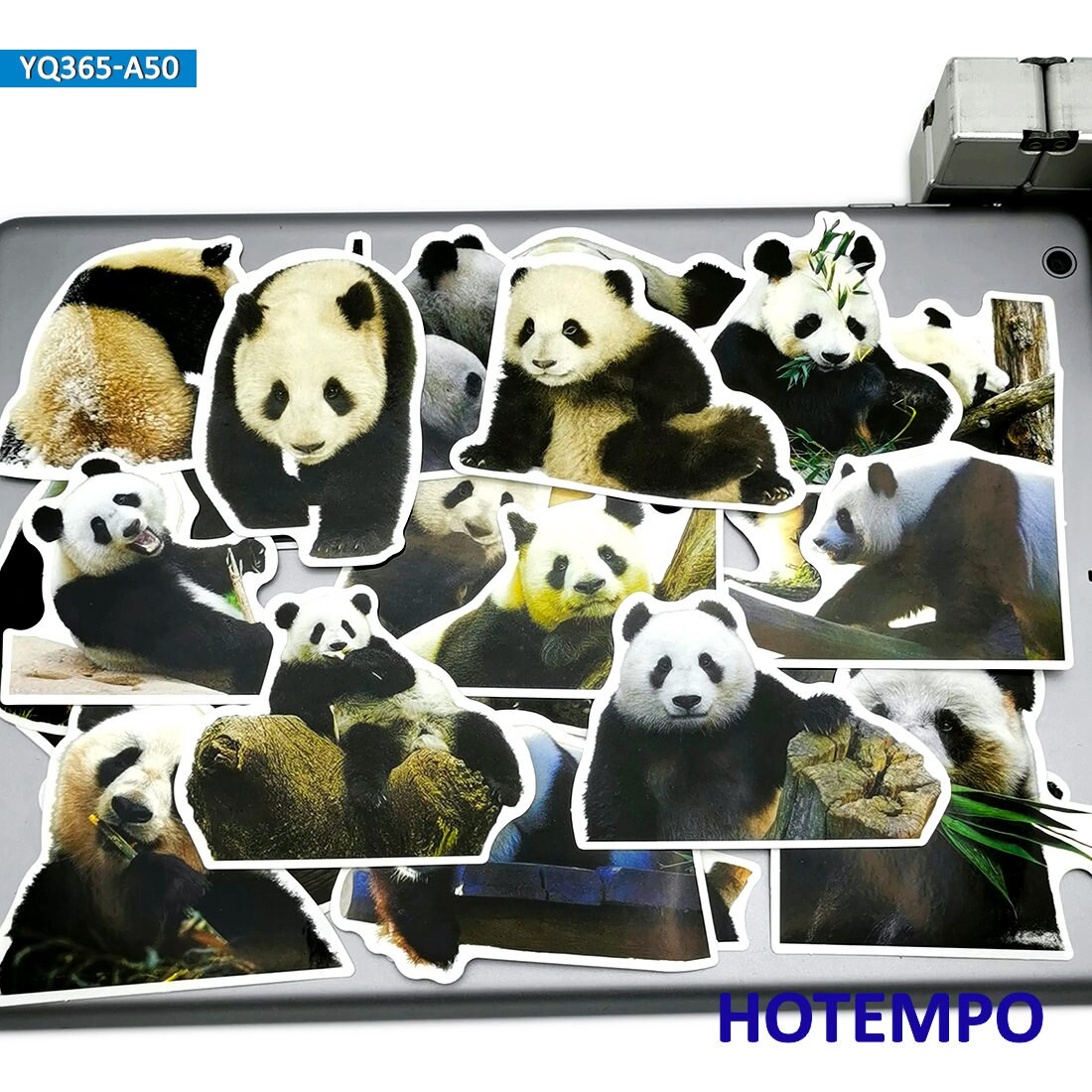 50 Stuks Leuke Dieren Stijl Panda Stickers Speelgoed Voor Kind Kids Diy Dagboek Scrapbook Laptop Koffer Telefoon Decals Stickers