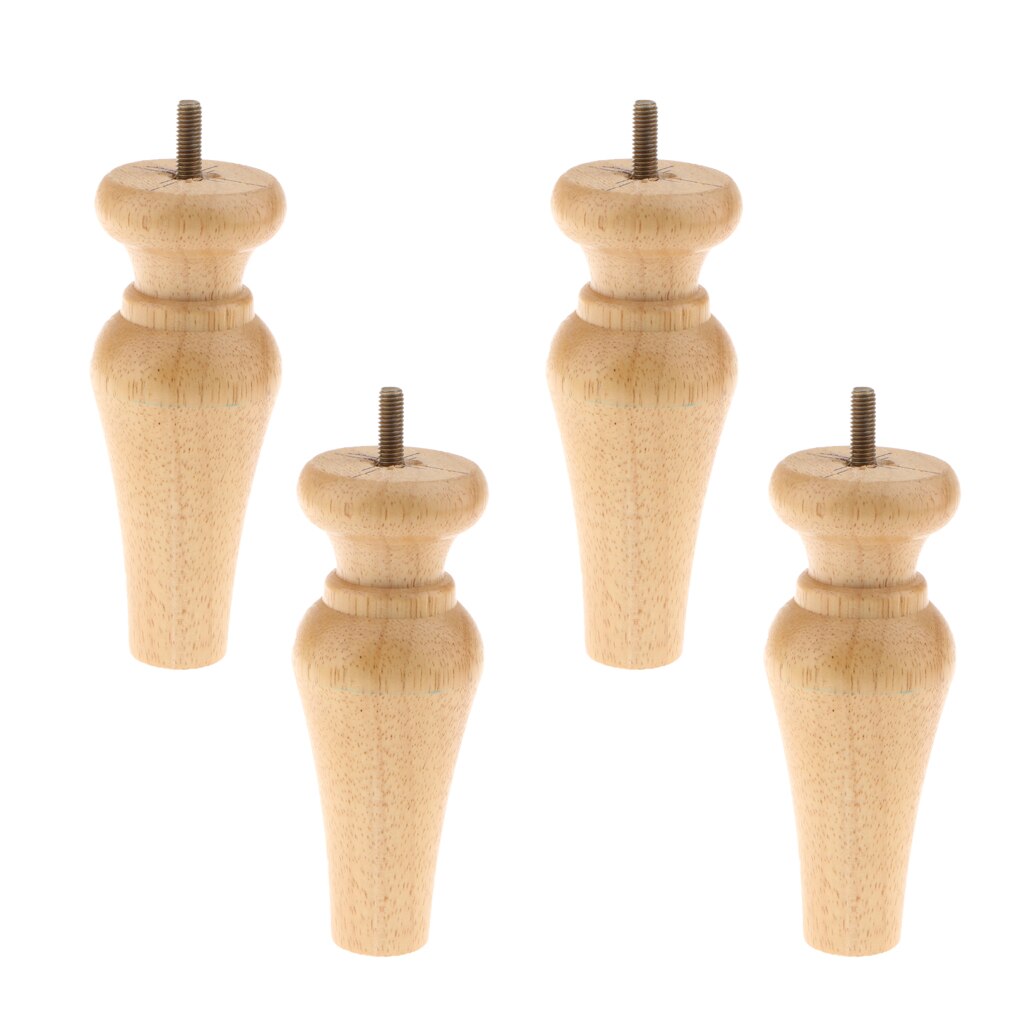 4 Stukken Massief Houten Sofa Benen Raisers Extension